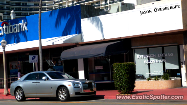 Rolls Royce Ghost spotted in Bal Harbour, Florida