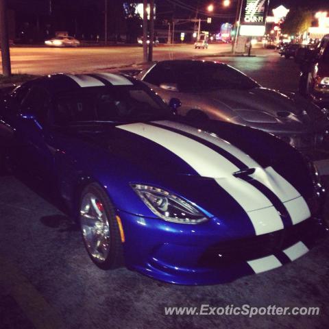 Dodge Viper spotted in Springfield, Missouri