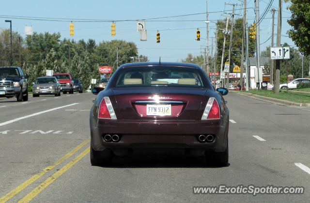 Maserati Quattroporte spotted in Heath, Ohio