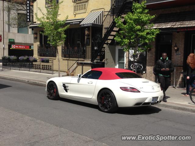 Mercedes SLS AMG spotted in Toronto, Canada