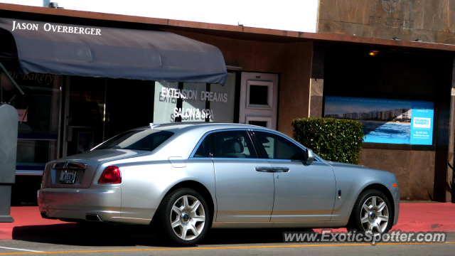 Rolls Royce Ghost spotted in Bal Harbour, Florida