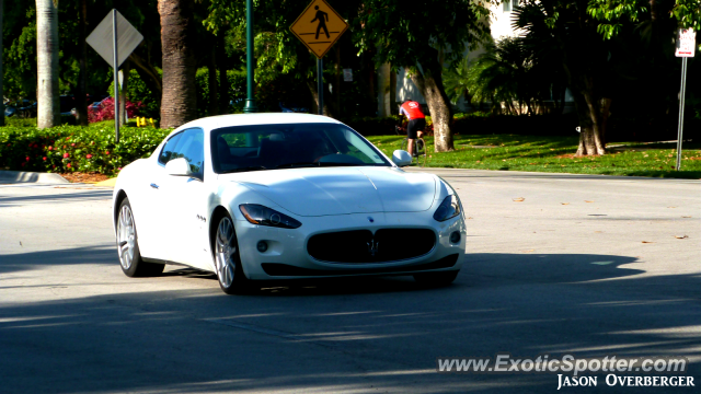 Maserati GranTurismo spotted in Bal Harbour, Florida