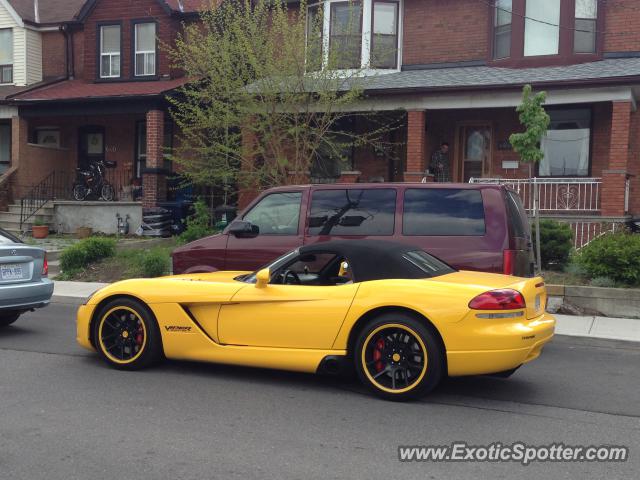 Dodge Viper spotted in Toronto, Canada