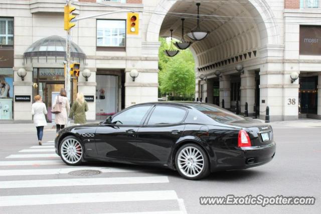 Maserati Quattroporte spotted in Toronto, Canada