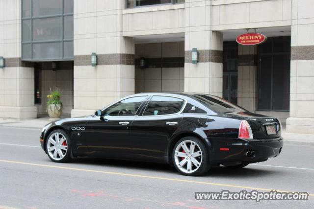 Maserati Quattroporte spotted in Toronto, Canada