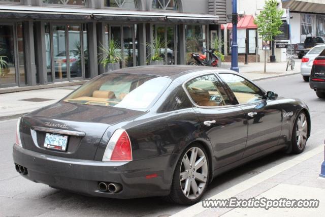 Maserati Quattroporte spotted in Toronto, Canada