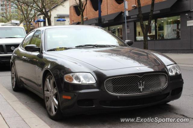 Maserati Quattroporte spotted in Toronto, Canada