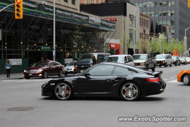 Porsche 911 Turbo spotted in Toronto, Canada