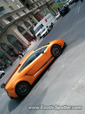 Lamborghini Gallardo spotted in Montreal, Canada