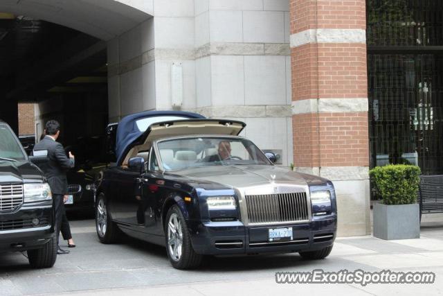 Rolls Royce Phantom spotted in Toronto, Canada