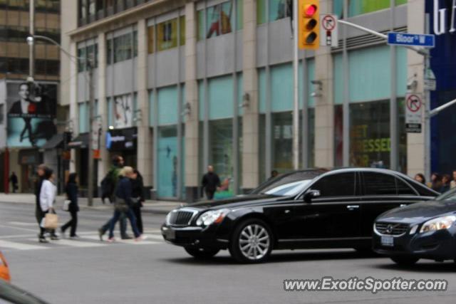 Mercedes Maybach spotted in Toronto, Canada