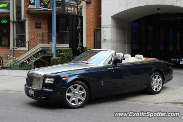 Rolls Royce Phantom spotted in Toronto, Canada