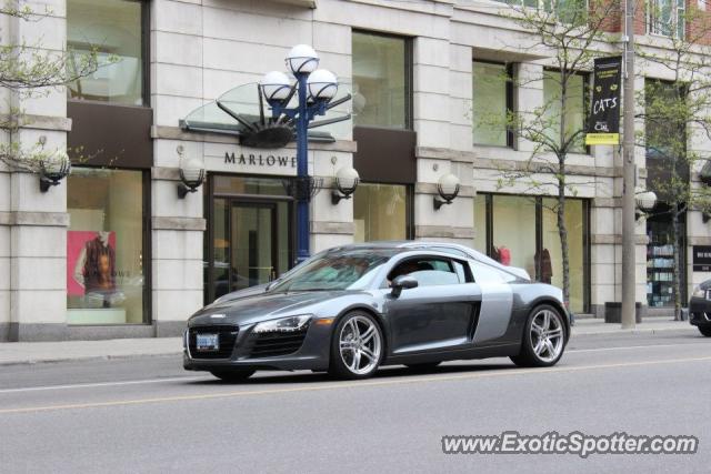 Audi R8 spotted in Toronto, Canada