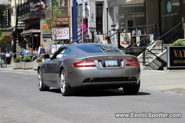 Aston Martin DB9 spotted in Toronto, Canada