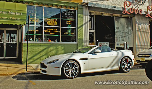 Aston Martin Vantage spotted in Red Bank, New Jersey