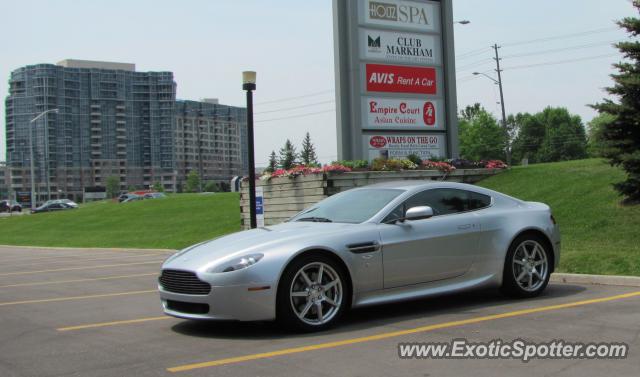 Aston Martin Vantage spotted in Toronto, Canada