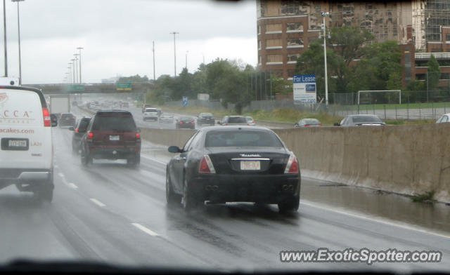 Maserati Quattroporte spotted in Toronto, Canada