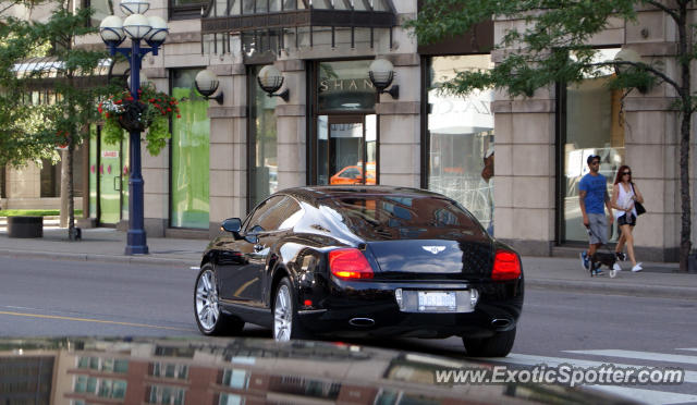 Bentley Continental spotted in Toronto, Canada