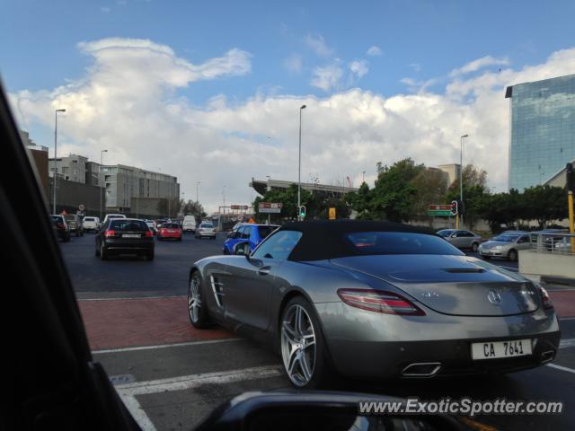 Mercedes SLS AMG spotted in Cape Town, South Africa