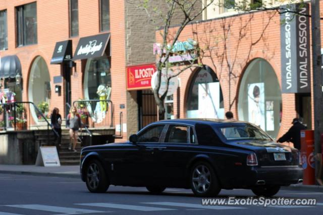 Rolls Royce Phantom spotted in Toronto, Canada