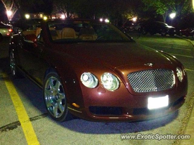 Bentley Continental spotted in Lincoln, Nebraska