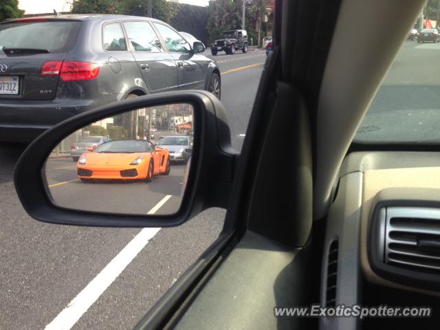 Lamborghini Gallardo spotted in Los Angeles, California