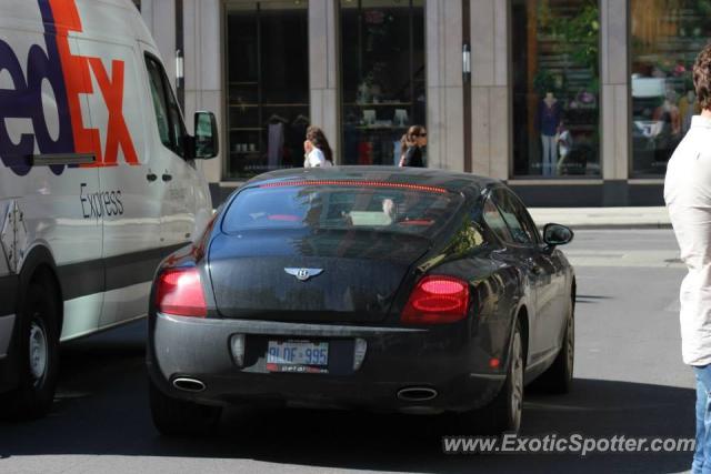 Bentley Continental spotted in Toronto, Canada