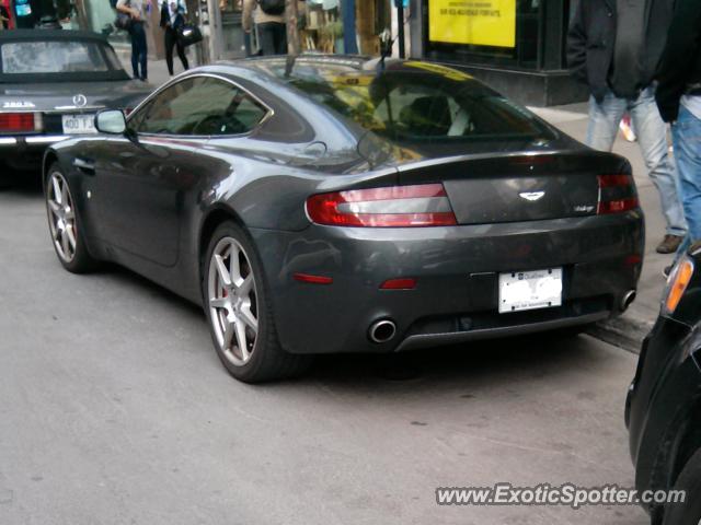 Aston Martin Vantage spotted in Montreal, Canada