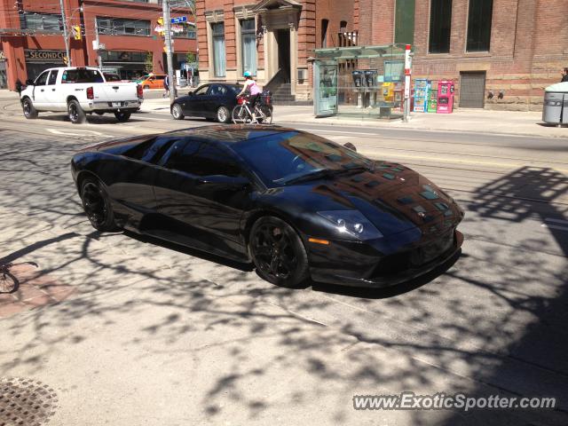 Lamborghini Murcielago spotted in Toronto, Canada