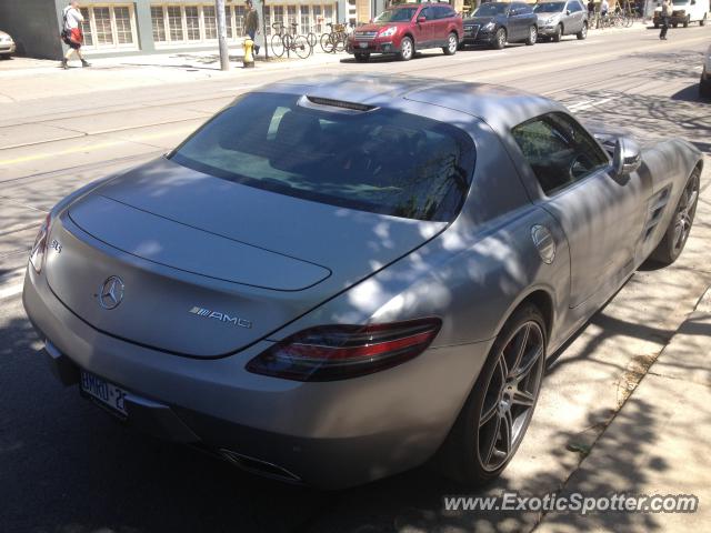 Mercedes SLS AMG spotted in Toronto, Canada