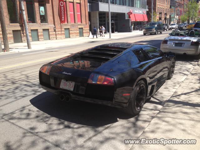 Lamborghini Murcielago spotted in Toronto, Canada