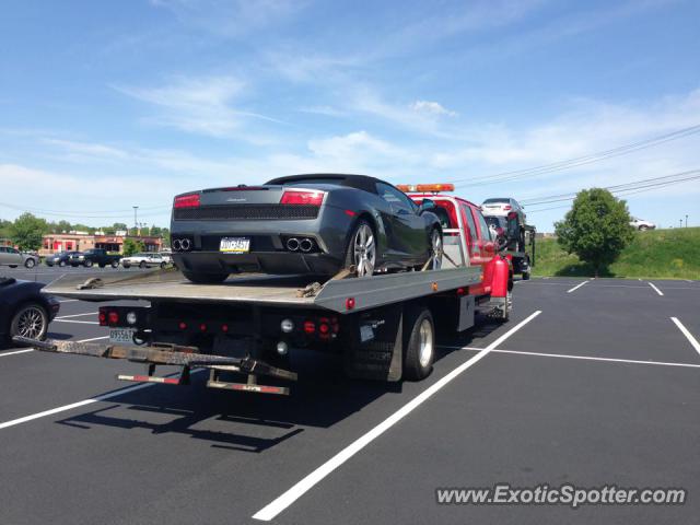 Lamborghini Gallardo spotted in Harrisburg, Pennsylvania