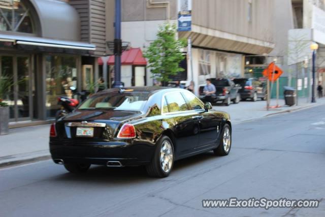 Rolls Royce Ghost spotted in Toronto, Canada