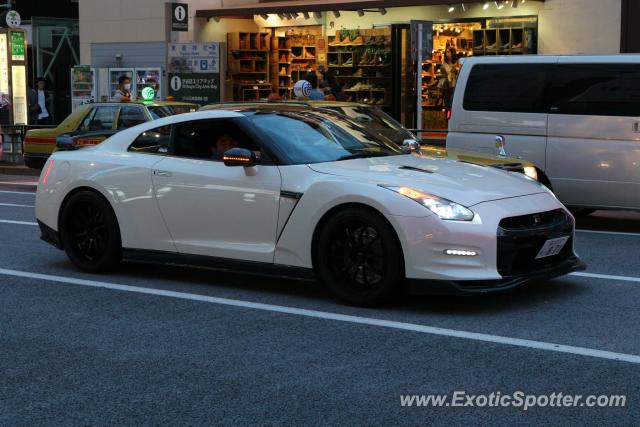 Nissan GT-R spotted in Tokyo, Japan