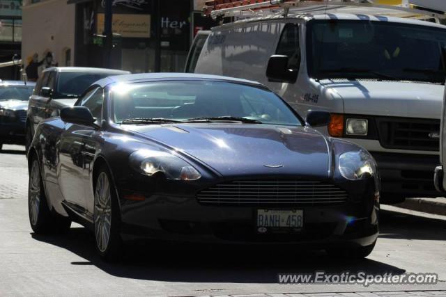 Aston Martin DB9 spotted in Toronto, Canada