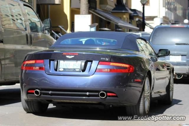 Aston Martin DB9 spotted in Toronto, Canada