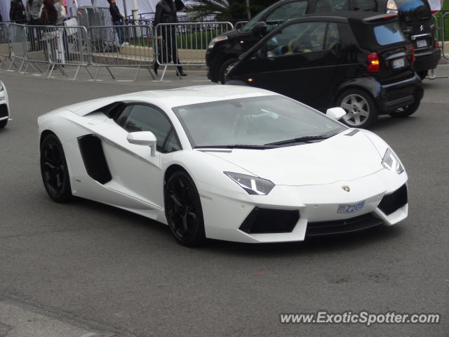 Lamborghini Aventador spotted in Monaco, Monaco