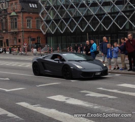 Lamborghini Gallardo spotted in Copenhagen, Denmark