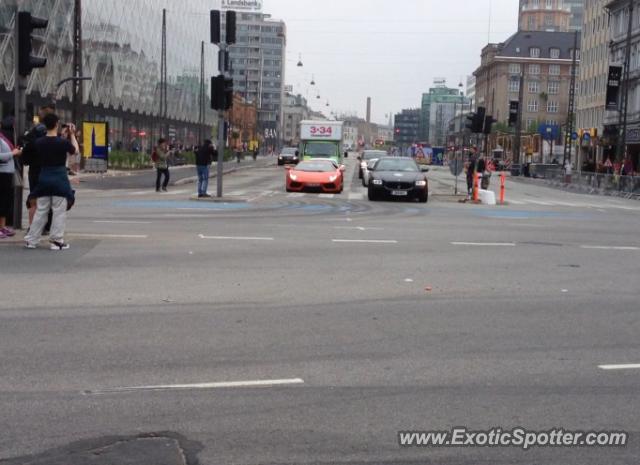 Lamborghini Aventador spotted in Copenhagen, Denmark