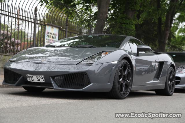 Lamborghini Gallardo spotted in Copenhagen, Denmark