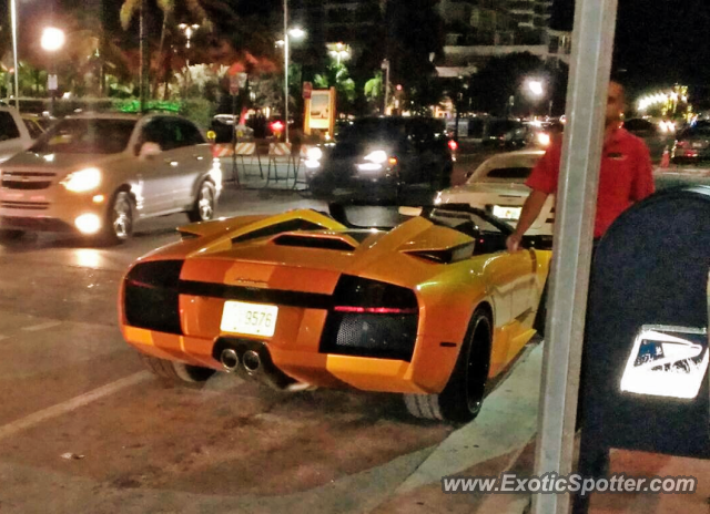 Lamborghini Murcielago spotted in Miami, Florida