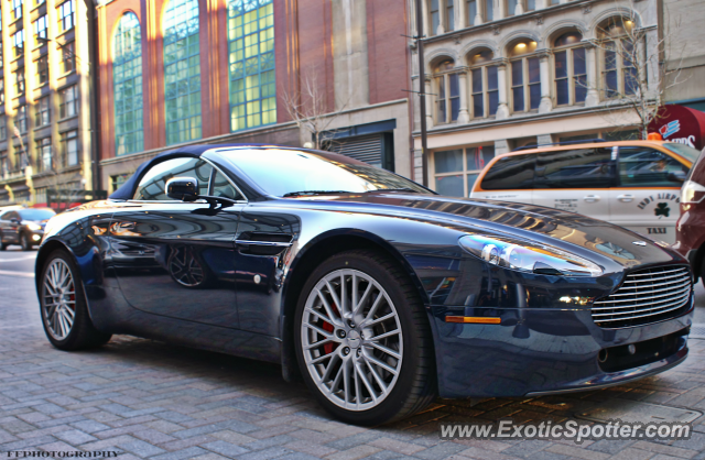 Aston Martin Vantage spotted in Indianapolis, Indiana