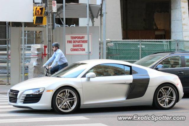 Audi R8 spotted in Toronto, Canada