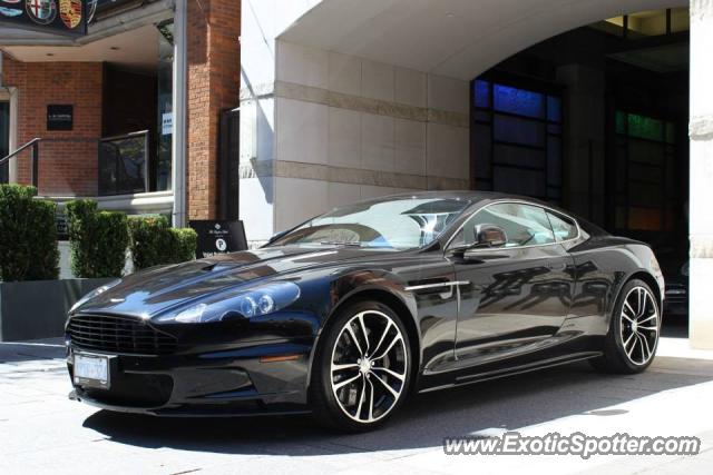 Aston Martin DBS spotted in Toronto, Canada