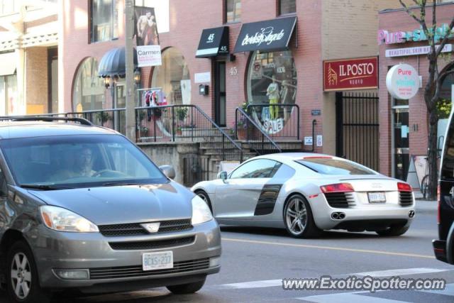 Audi R8 spotted in Toronto, Canada