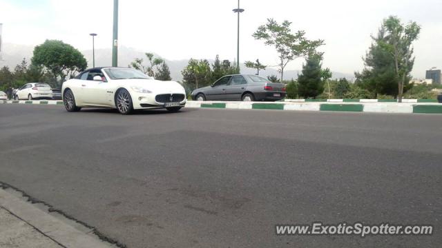 Maserati GranCabrio spotted in Tehran, Iran