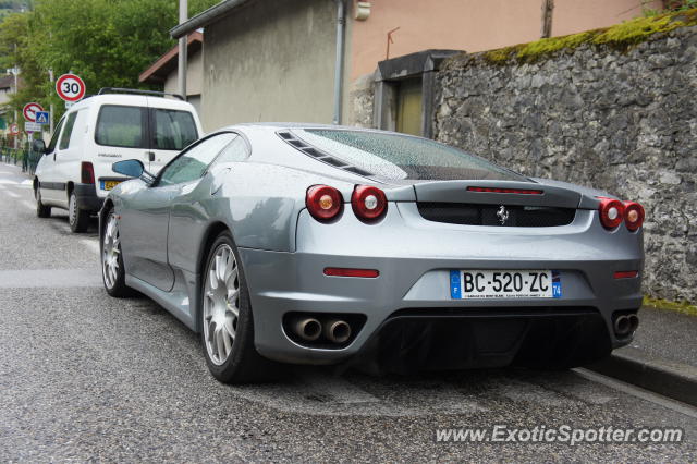 Ferrari F430 spotted in Seyssel, France