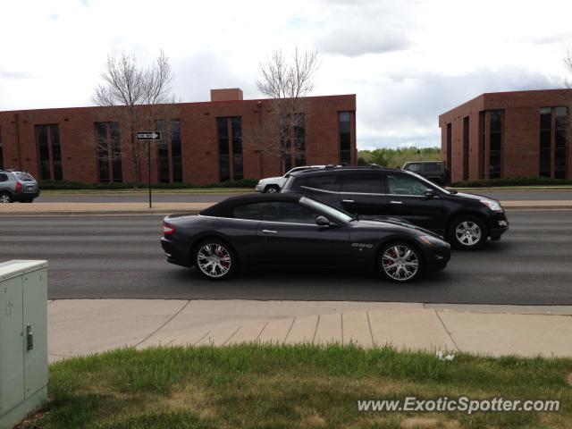 Maserati GranCabrio spotted in Centennial, Colorado