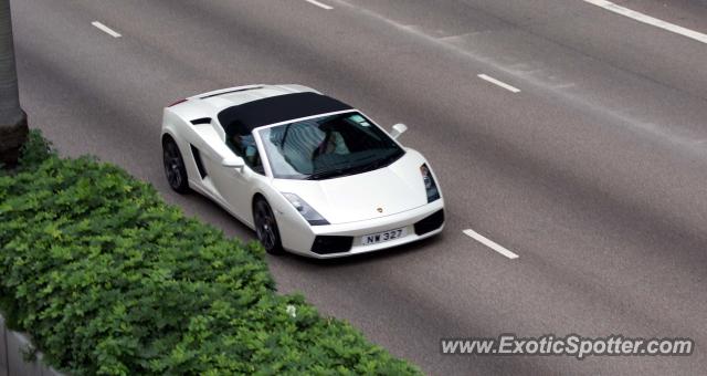 Lamborghini Gallardo spotted in Hong Kong, China