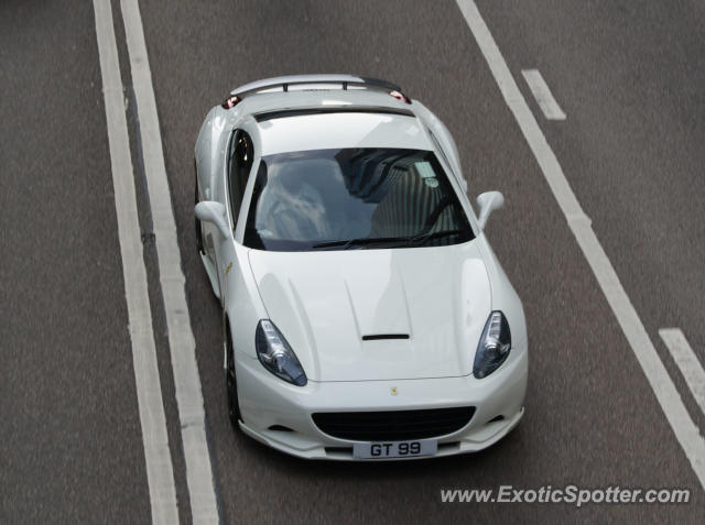 Ferrari California spotted in Hong Kong, China